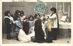 Fantasy - Children - bridal Blessing - Marriage - attaches - wedding - humor - wine - wine - CPA