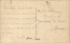 Fantasy - Children - Happy New Year - Snowball Fight - sled - - CPA