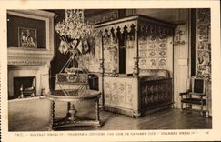 Pau - Schloss Henri IV - Raum hat Coucher Konigde Navarre - CPA