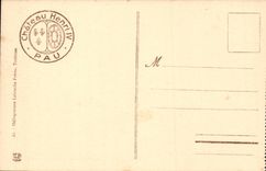 Pau - Schloss Henri IV - die Aufnahmevorrichtung von Henri IV - CPA