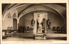 Pau - Schloss Henri IV - Raum der Offiziere des Services - CPA