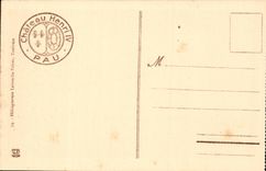 Pau - Schloss Henri IV - Raum der Offiziere des Services - CPA