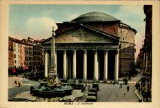 Italia - Italy - Roma - Rome - It the Pantheon - CPA