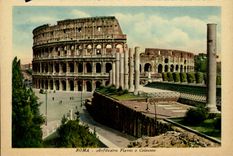 Italia - Italy - Roma - Rome - Anfiteatro Flavio E Colosseo - CPA