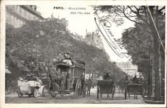 Paris - 2 - Boulevard of the Italians - CPA