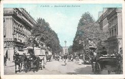 Paris - 2 - Boulevard of the Italians - CPA