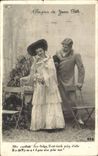Fantaisie - Couple in elegant clothing - CPA 