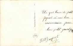 Festivals - Happy Birthday - Pretty bouquet - CPA