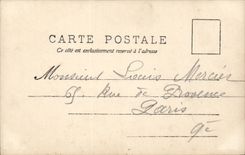 Fantaisie - Couple holding hands CPA 