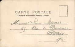 Fantaisie - Couple holding hands CPA 