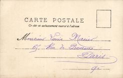 Fantaisie - Couple holding hands CPA 