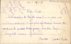 Fantasy - Child - Two darling little girls - colored card CPA