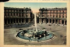 Italia - Italy - Roma - Rome - Piazza dell' Esedra - CPA