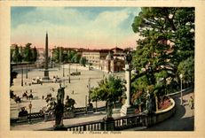 Italia - Italy - Roma - Rome - Piazza del Popolo - CPA