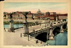 Italia - Italy - Roma - Rome - Big shot Vittorio Emanuele II CPA
