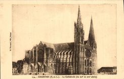 Chartres - Cathedral CPA