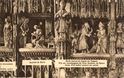 Chartres - the Cathedral - Detail - CPA