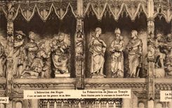 Chartres - the Cathedral - Detail - CPA