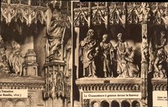 Chartres - the Cathedral - Detail - CPA