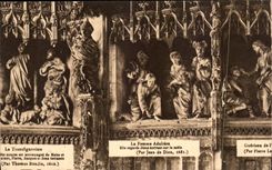 Chartres - the Cathedral - Detail - CPA