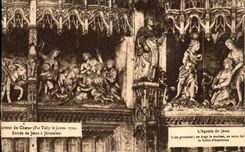 Chartres - the Cathedral - Detail - CPA