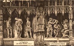 Chartres - the Cathedral - Detail - CPA