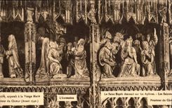 Chartres - the Cathedral - Detail - CPA