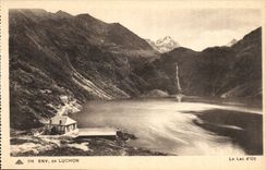 Luchon - the Lake D' Oo - CPA