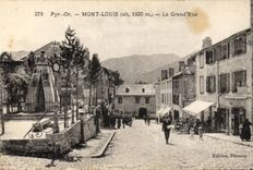 Louis mount - Main street (alt 1600m) - children - CPA