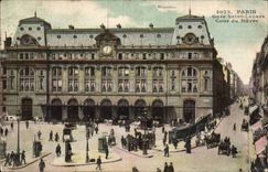 Paris - 8 - Station Saint Lazare - Court of Le Havre - CPA