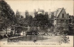 Paris - 5 - the Hotel of Cluny built in 1490 Nurses - CPA