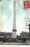 Paris - 8 - the Obelisk - CPA