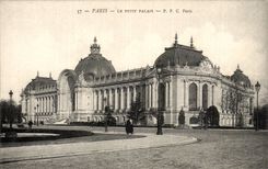 Paris - 8 - the Petit Palais - CPA