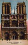 Paris - 4 - Notre Dame - CPA 