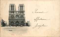 Paris - 4 - Notre Dame - CPA 