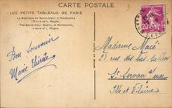 Paris - 18 - Sacre Coeur - Montmartre - CPA