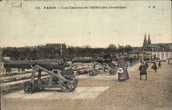 Paris - 7 - Guns - Invalides - CPA