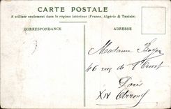 Fantaisie - Couple - Priere du Soir - CPA