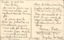 Arts - Tableau - walk along a country path - CPA 