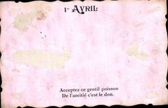 Festivals - Poisson d Avril - Tag April-Fool S - CPA
