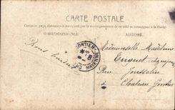 imagination - Child - Little Girl picking nose - CPA