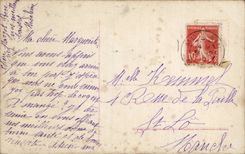 Fantasy - Children - Happy New Year - Girls Playing in Snow - CPA