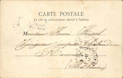 CPA Paris Public garden of the temple