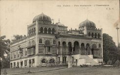 CPA Paris Montsouris Park the observatory