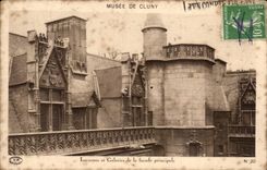 CPA Paris the museum of Cluny