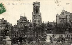 CPA Paris Eglise Saint Germain l'auxerrois