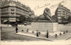 CPA Paris the lion of Belfort