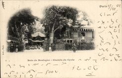 CPA Paris Bois de Boulogne Chalets du cycle Velo Cycling