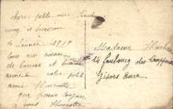 CPA Good Fantasy and happy year Porte happiness Horseshoe