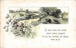 CPA bucolic Fantasy Landscape